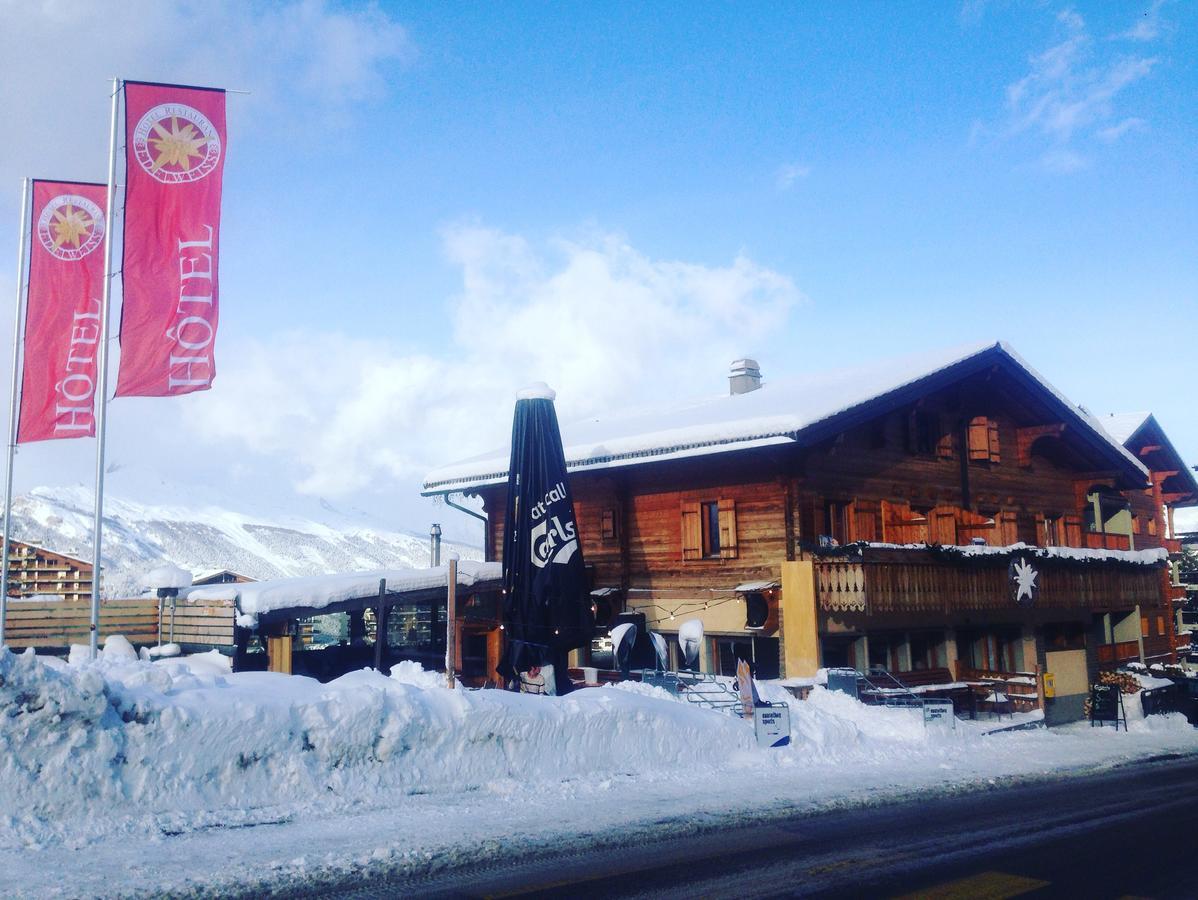Hotel Edelweiss Нендаз Екстериор снимка
